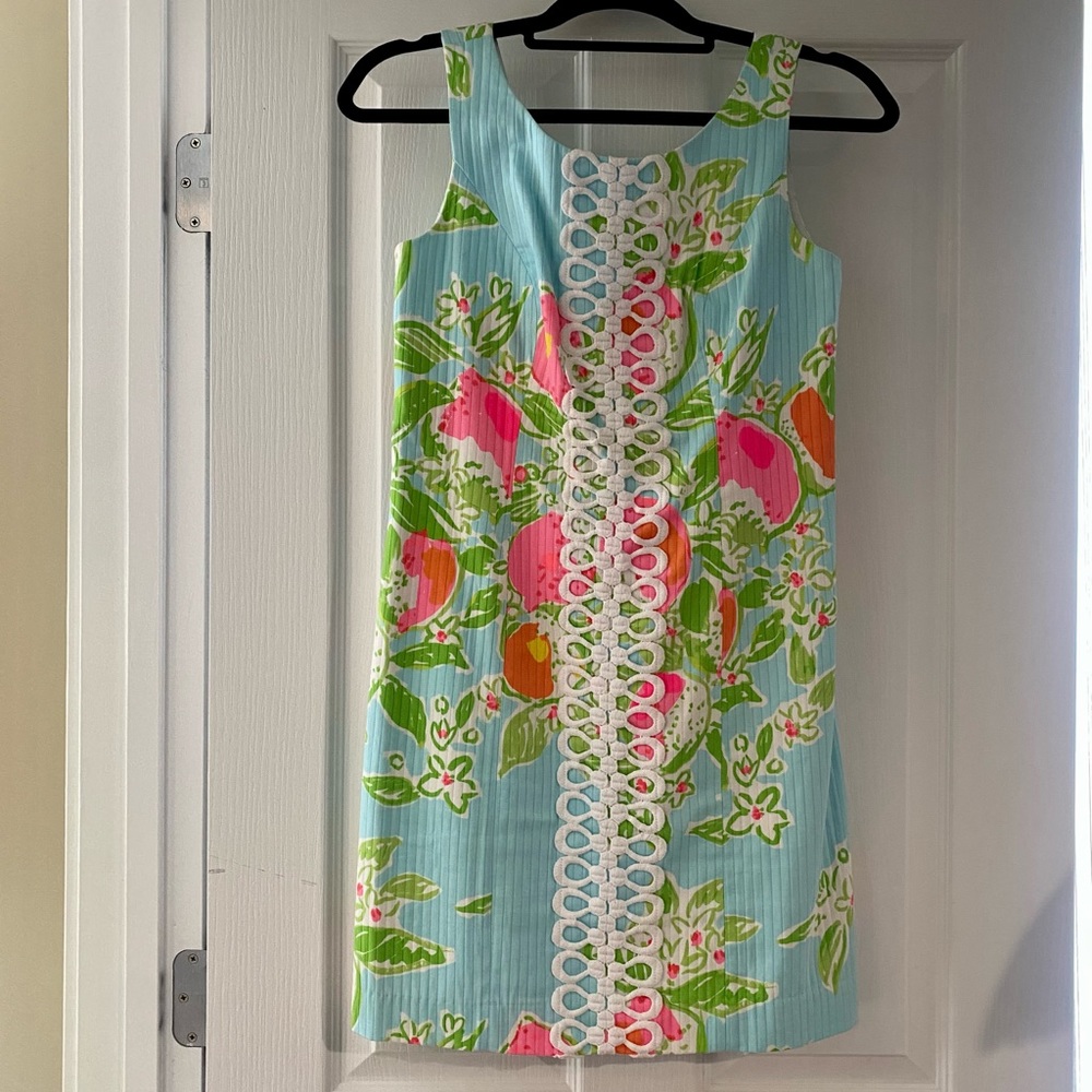 Lilly Pulitzer Cathy shift Pink Lemonade size 00
